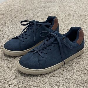 William Rast Blue Suede Shoes